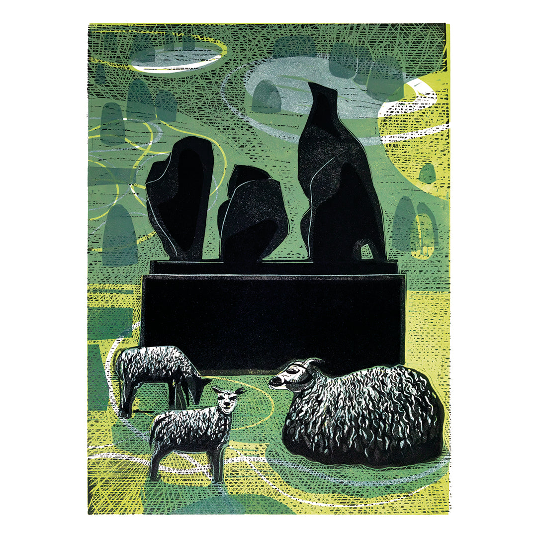 Three Moore Sheep