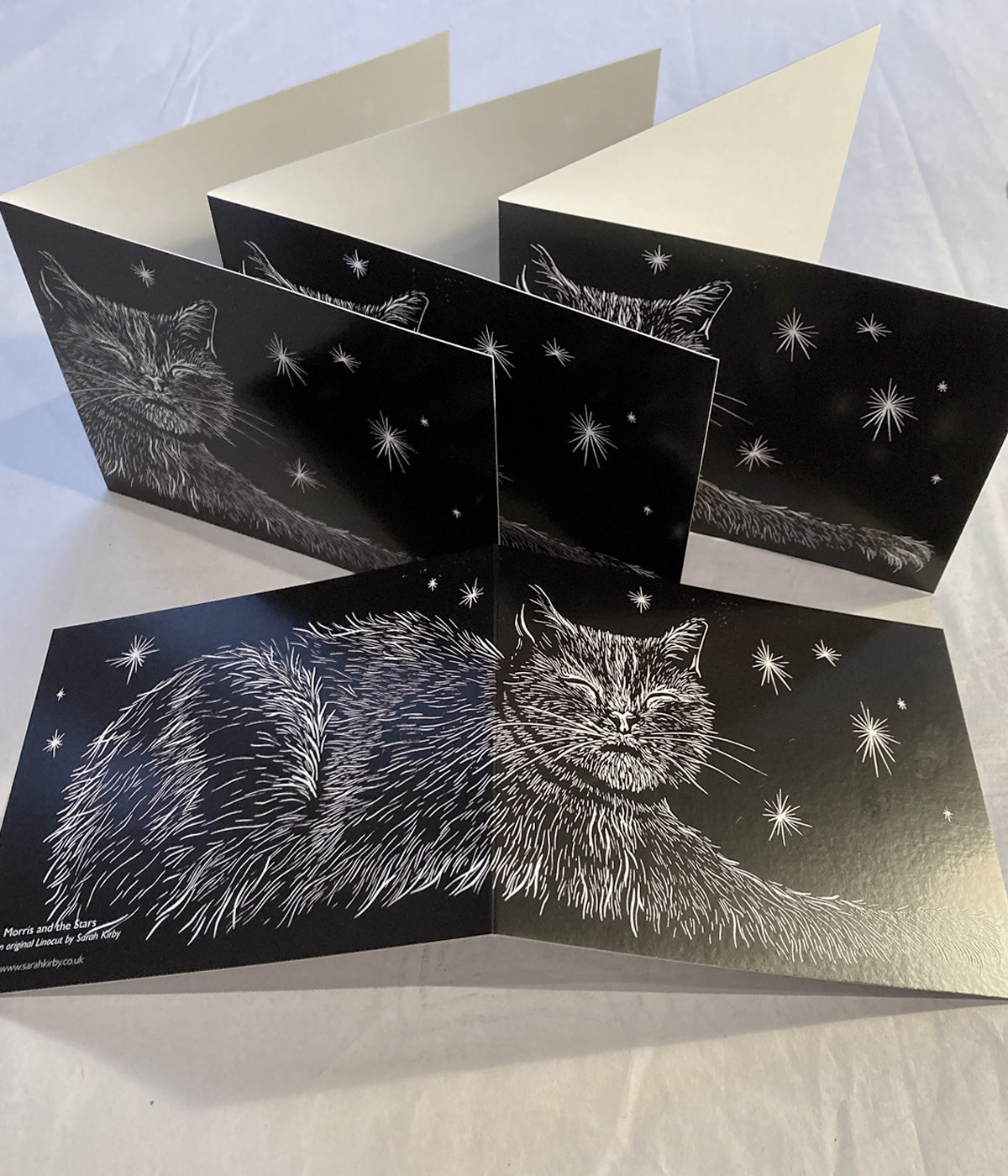 Morris and the Stars – Greeting Card