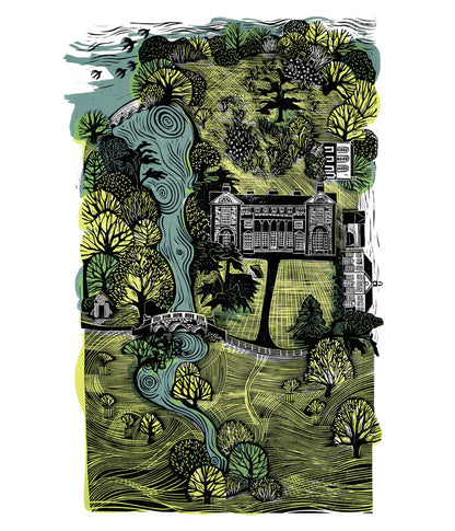 Compton Verney – Tea Towel